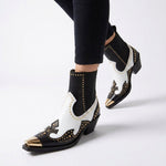 Sabine Western Ankle Boots