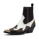Sabine Western Ankle Boots