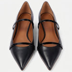 Odette Double-Strap Flats