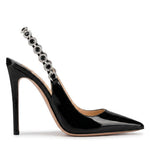 Vesper Crystal Slingbacks