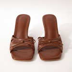 Phoebe Lace Kitten Heels