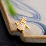 Buddha Stones 18k Gold-plated Pixiu Jade Wealth Ring (Extra 35% Off | USE CODE: FS35)