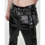 Cyberpunk Motorcycle PU Leather Belt