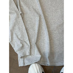 235g Cotton Double-needle Crew Neck Long-sleeved T-shirt