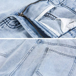 Frayed Denim Shorts