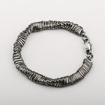 Buddha Stones 925 Sterling Silver Vintage Twisted Design Wealth Healing Chain Bracelet (Extra 30% Off | USE CODE: FS30)