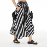 Three-dimensional Irregular Flower Bud Skirt