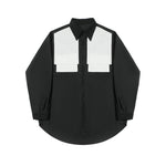 Color Block Loose Shirt