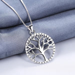 Buddha Stones The Tree of Life 925 Sterling Silver Creation Necklace Pendant