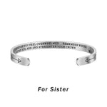 Buddha Stones Inspirational Bracelets Personalized Gift for Her Him Engraved Mantra Cuff Bangle Crown Jewelry (Extra 40% Off | USE CODE: FS40)