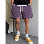 Summer Washed Retro Pure Cotton  Shorts