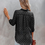 Zeagoo Long Sleeve Button Up Shirt Summer Sheer Tulle Top for Women Casual Loose Business Casual 2026 | Under