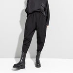 Casual High-waisted 3D Harem Pants