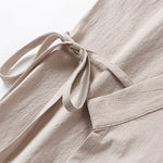 Slanted Collar Loose Vest