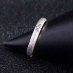 Buddha Stones 925 Sterling Silver Lotus Flower Enlightenment Ring