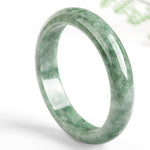 Buddha Stones Natural Jade Luck Wealth Bangle Bracelet