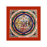 Buddha Stones Tibetan Handmade Thangka Mandala Painting Blind Box Random Color Pattern