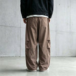 Japanese Lightweight Drawstring Straight-leg Casual Pants