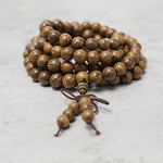 Buddha Stones 108 Mala Beads Bracelet Prayer Meditation Sandalwood Elastic