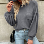 Zeagoo Long Sleeve Backless Hollow Knit Sweater for Women Casual Work Office Loose Fit 2026 | Under