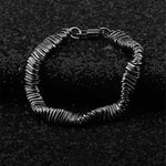 Buddha Stones 925 Sterling Silver Vintage Twisted Design Wealth Healing Chain Bracelet (Extra 30% Off | USE CODE: FS30)