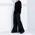 Japanese Loose High-waist Straight Wide-leg Pants