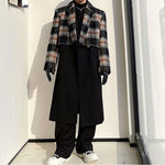 Short Plaid Jacket
