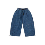 Cropped Loose-fitting Casual Jeans
