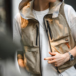 Gorpcore Tactical Multi Pocket Quick-dry Hooded Vest
