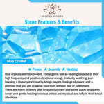 Buddha Stones Love Heart Birthstone Healing Energy Necklace Pendant
