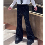 Starry Ink Casual Flared Trousers