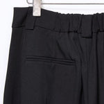 Japanese Retro Faux Two-piece Wide-leg Cropped Trousers