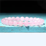 Natural Agate Stone Crystal Balance Beaded Bracelet