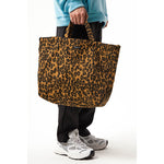 Vintage Leopard Print Large Capacity Shoulder Bag
