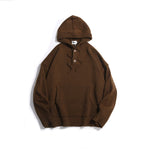 Hooded Loose Retro Sweater