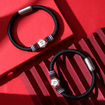 Buddha Stones 999 Sterling Silver 12 Constellations of the Zodiac Blessing Handmade String Bracelet (Extra 35% Off | USE CODE: FS35)