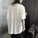 Loose Irregular Slit T-shirt
