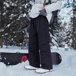 Winter Outdoor Down-filled Warm Windproof Waterproof Ski Pants