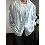 Zen-inspired Loose-fitting Casual Shirt