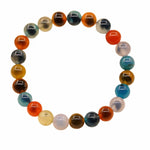Buddha Stones Colorful Candy Agate Healing Strength Bead Bracelet