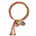 Reincarnation Knot Luck String Protection Braid Bracelet