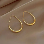 Imperial Gold Hoop Earrings