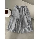 Striped Casual Loose Wide-leg Pants
