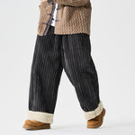 Thickened Reversible Corduroy Trousers