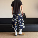 Daisy Loose Wide Leg Capri Pants