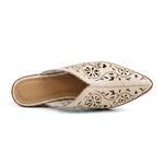 Elodie Leather Mules