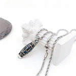 FREE Today: Peace & Purity Tibetan Om Mani Padme Hum Nine-Eye Dzi Bead Pattern Rotatable Necklace Pendant
