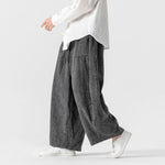 Retro Thick Woolen Loose Bloomers