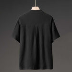 Thin Ice Silk V-Neck Cardigan T-Shirt