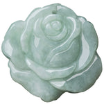 Buddha Stones Lotus Pattern Jade Abundance Prosperity Necklace String Pendant